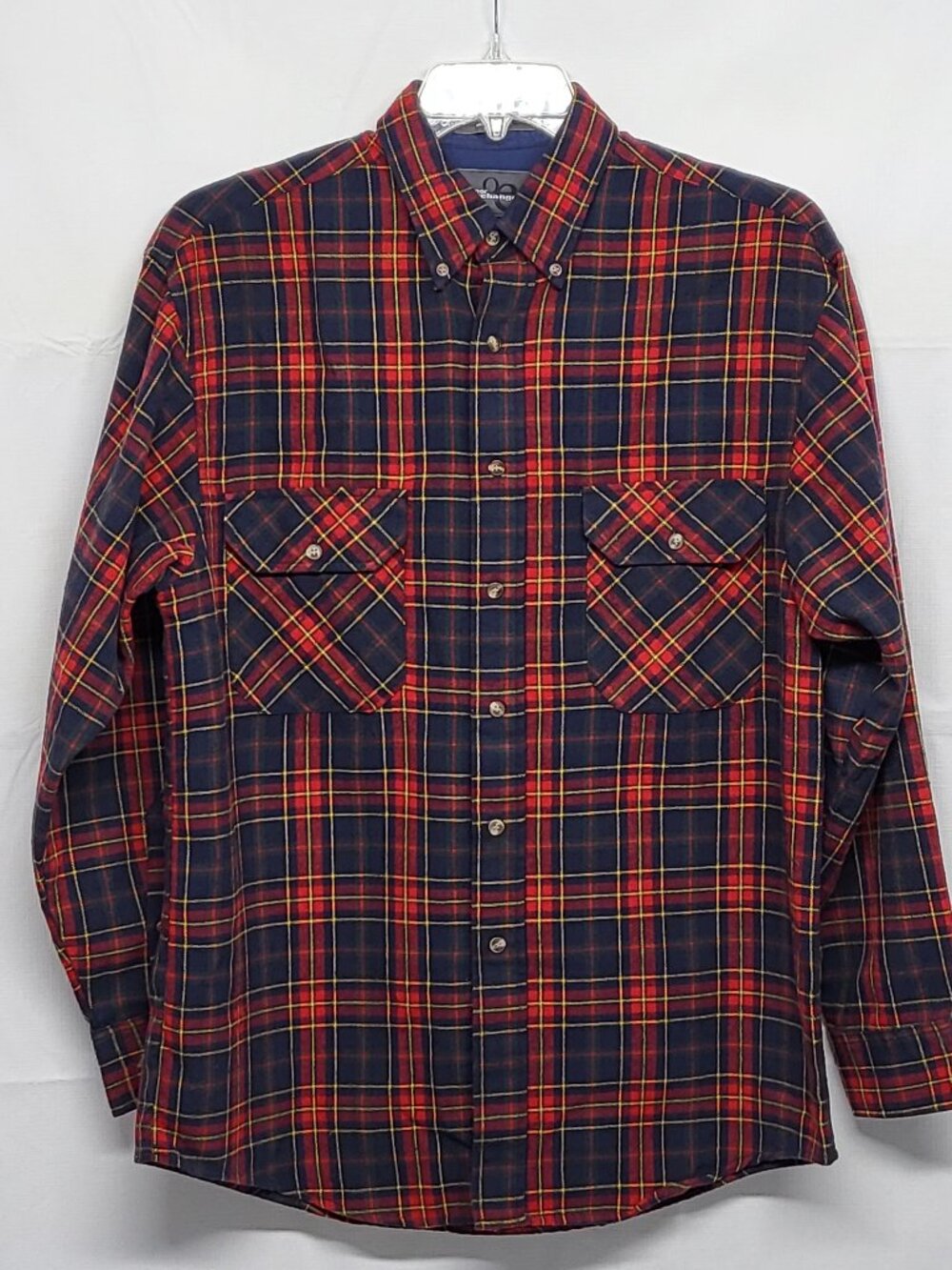Vintage Outdoor Exchange Flannel Shirt  Mens Medium Button Up Long Sleeve Plaid